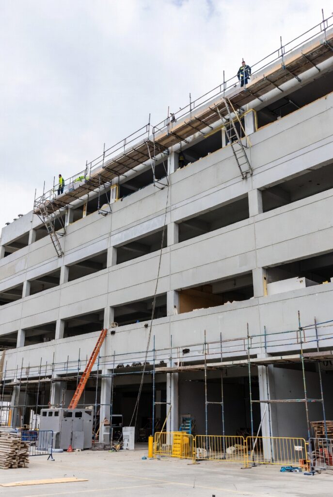 Building renovation and upgradation works for residential and commercial properties by Anagha Infrastructure